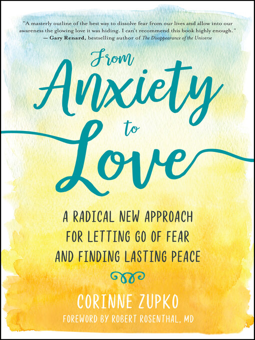 Cover image for From Anxiety to Love